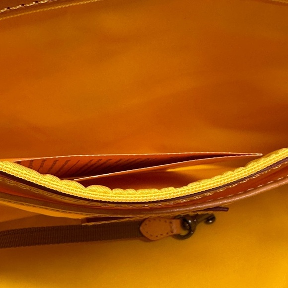 Dooney & Bourke Ivy Satchel with Orange Interior - Picture 4 of 11